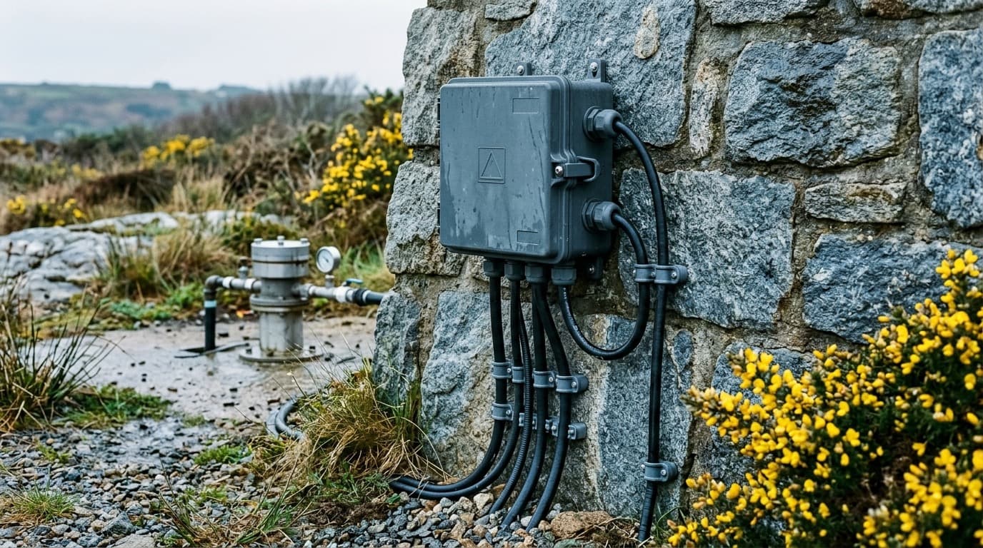 Coffret électrique de pompe de forage et règles de sécurité