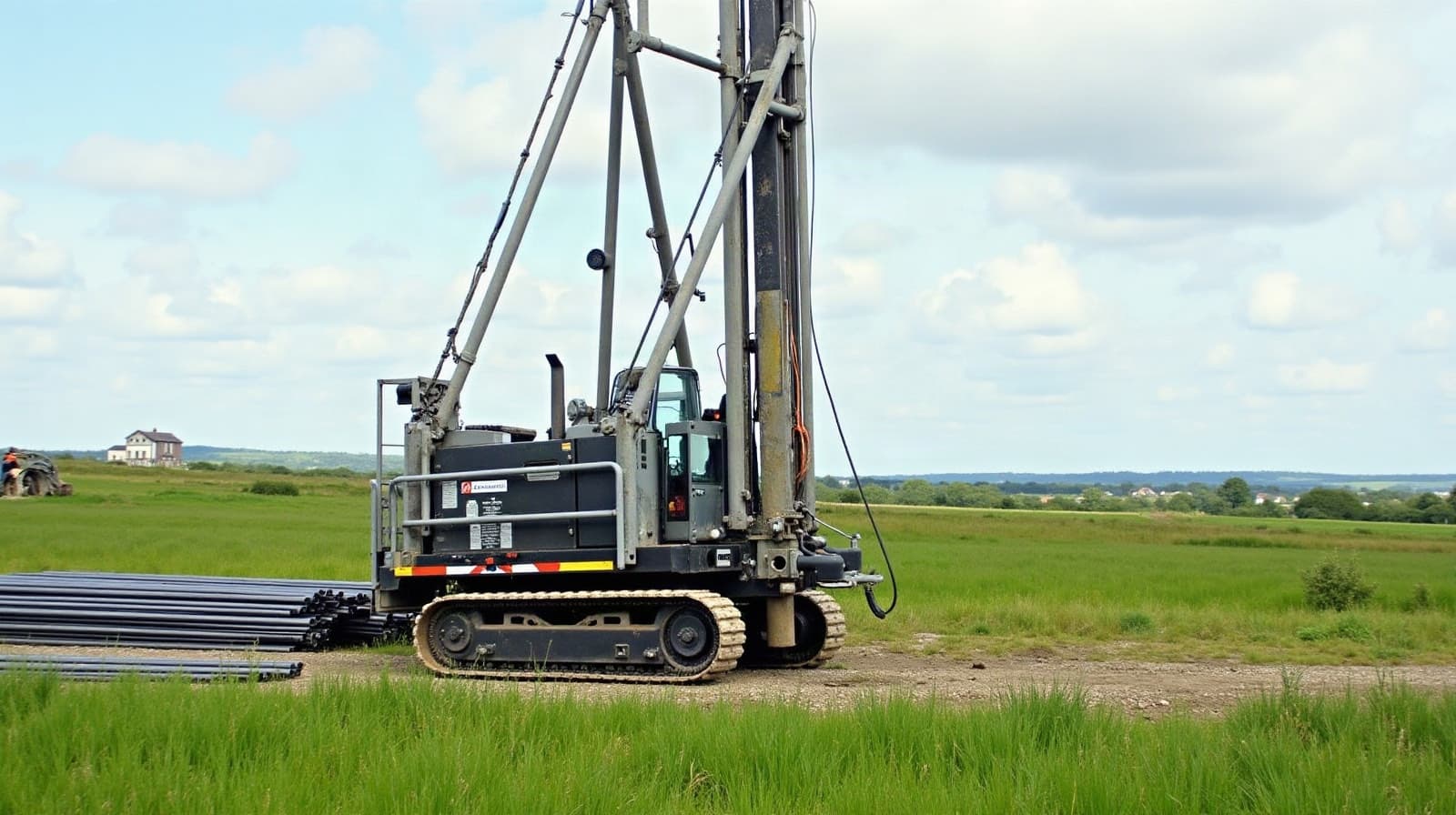 Forage de 30 m en socle altéré breton, poste par poste