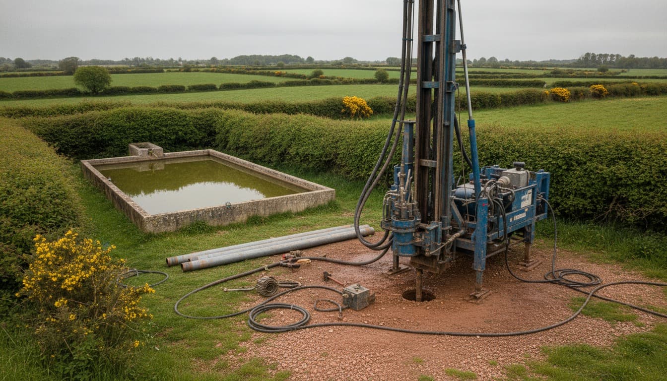 Forage agricole en Bretagne : abreuvement et irrigation