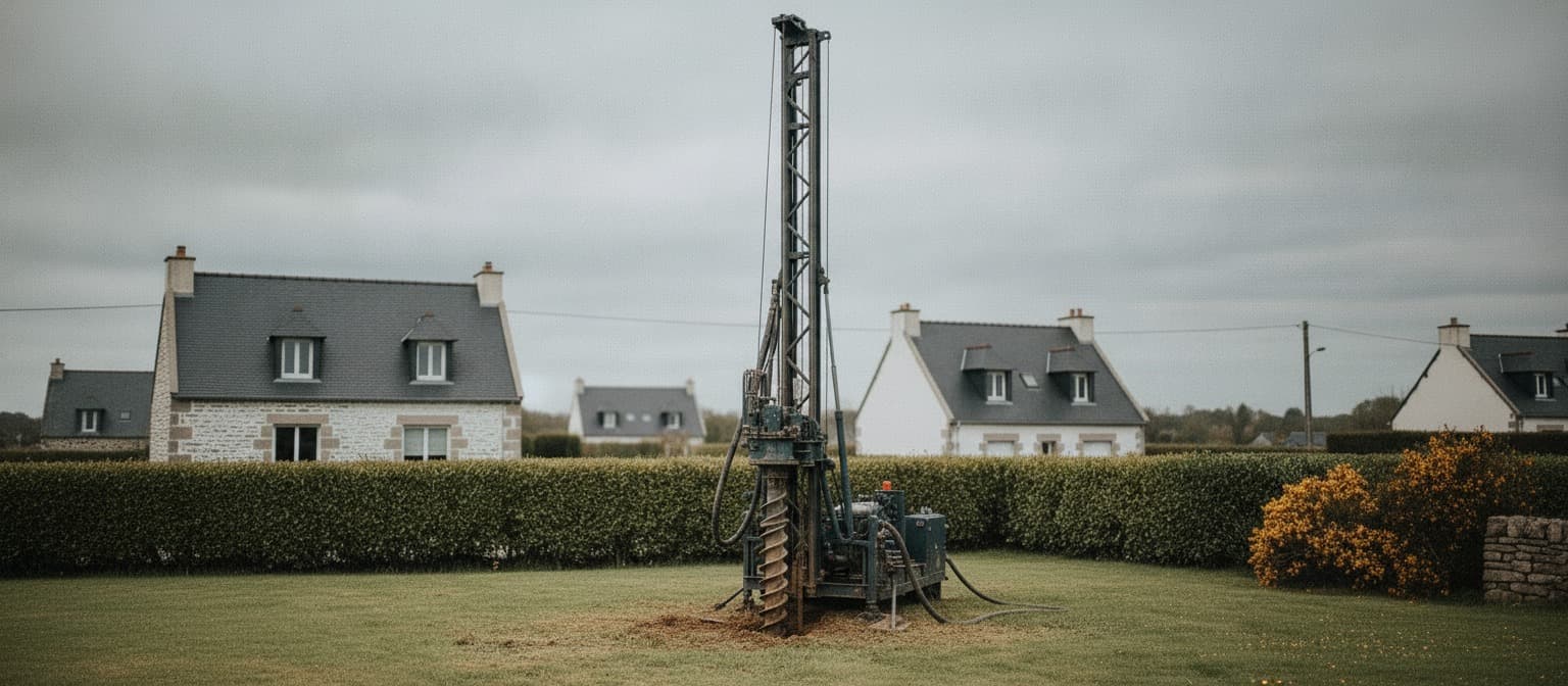 Forage d'eau et géothermie à Rennes