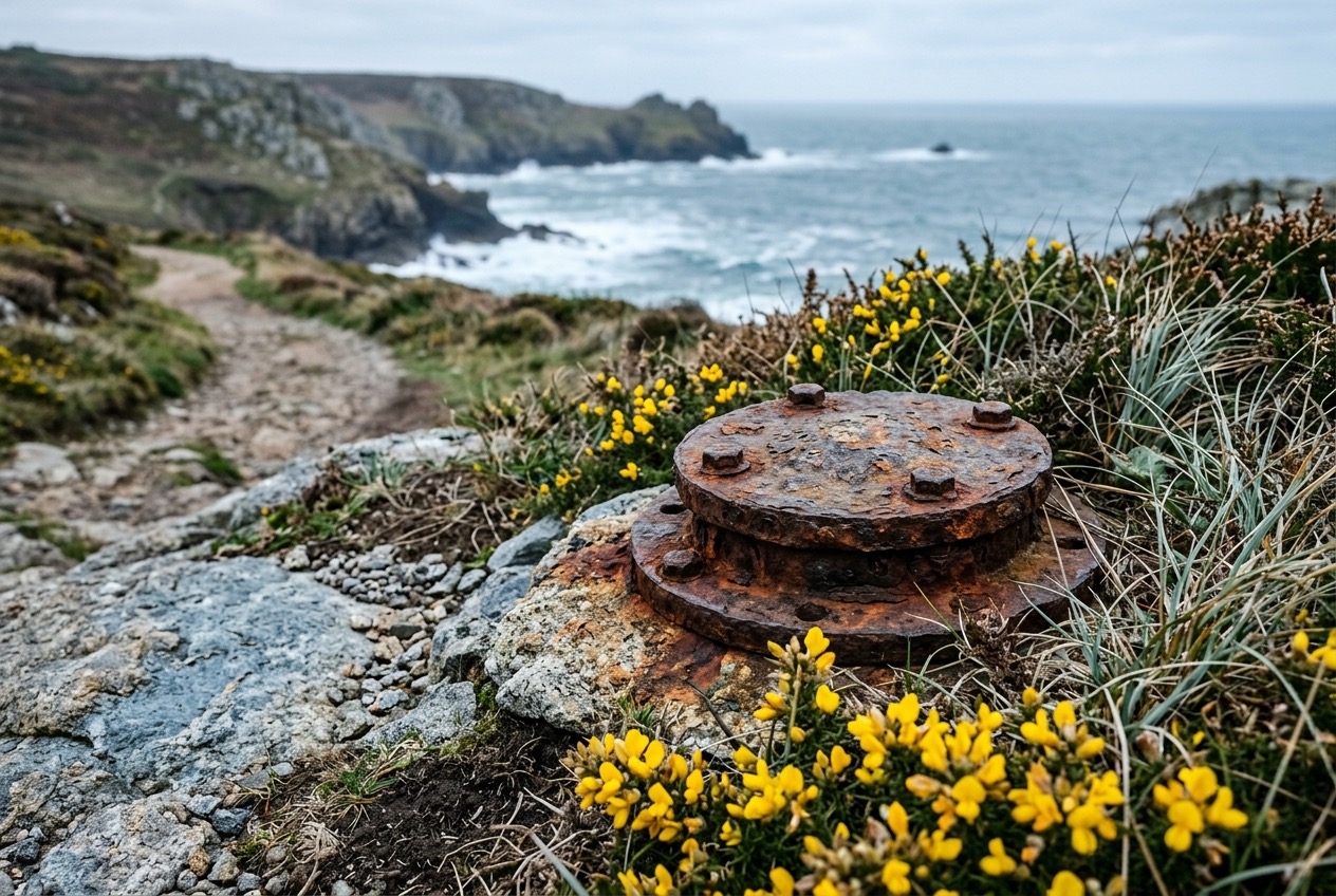 Forage en presqu'île de Crozon : la contrainte du bord de mer, illustration technique du sujet, sans personne ni main