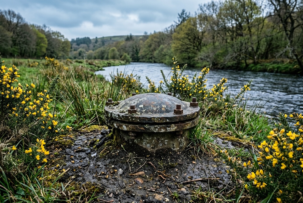 Forage à Redon : la limite entre Bretagne et Loire-Atlantique, illustration technique du sujet, sans personne ni main