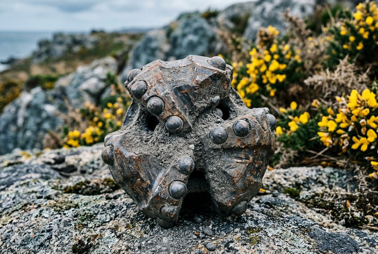 Marteau fond de trou ou rotary : la technique qui s'adapte au granite, illustration technique du sujet, sans personne ni main